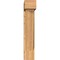 Ekena Millwork Traditional Block Smooth Bracket w/ Offset Brace, Western Red Cedar, 7 1/2"W x 28"D x 40"H BKT0806X28X40TRA05SWR - alternate 4